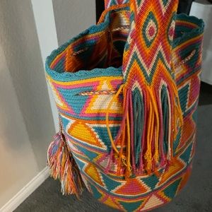 WAYUU Colombian bucket bag (mochila)